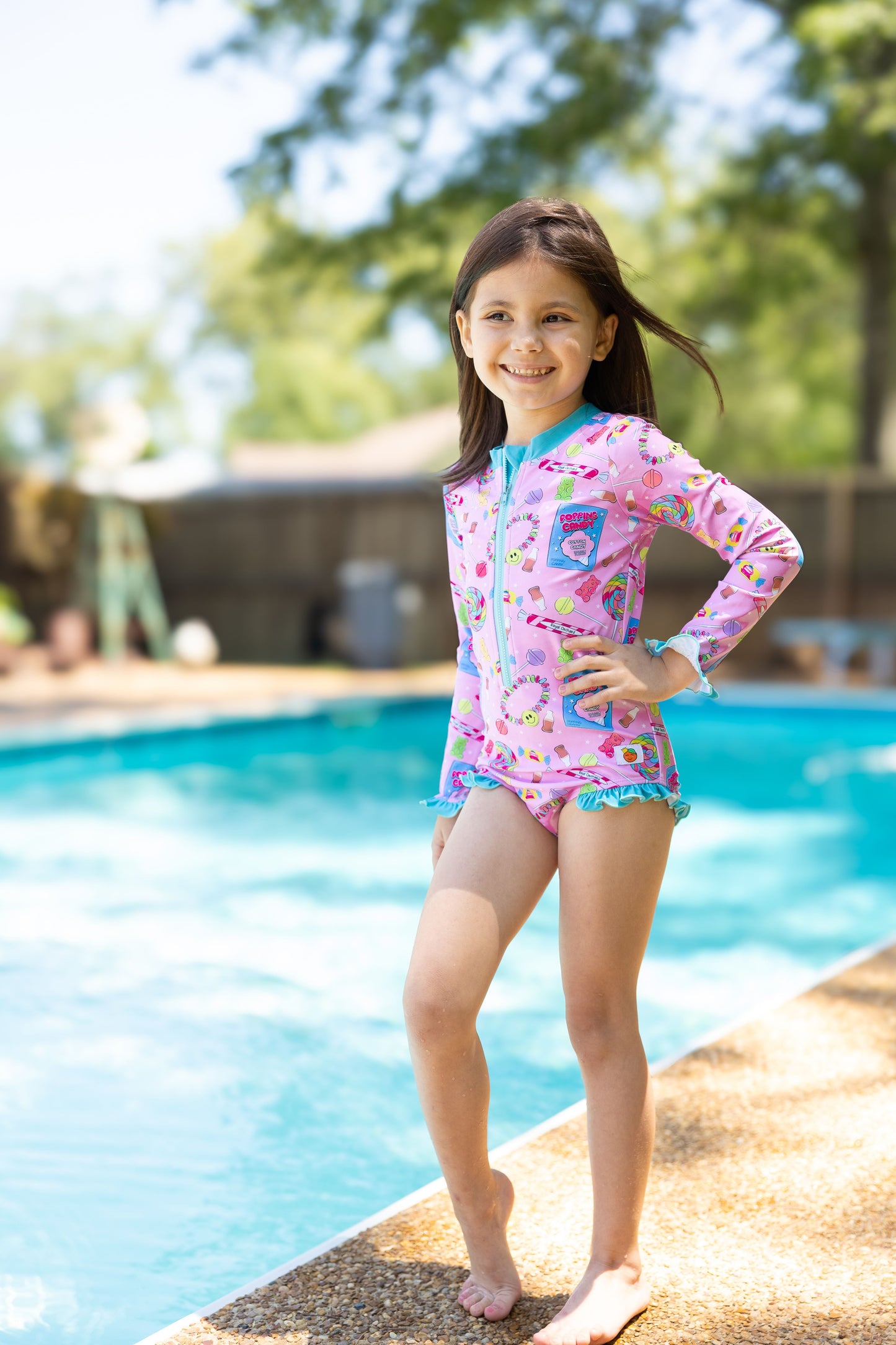 Candy Shop 2.0 One Piece Rash-Guard