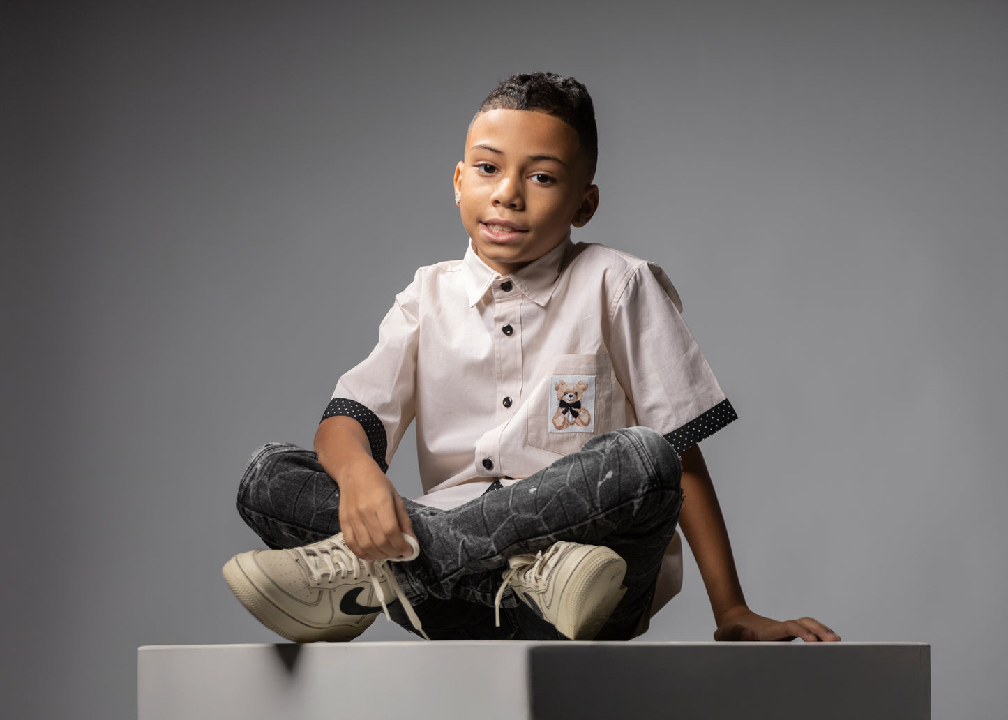 Teddy Beau Button Up