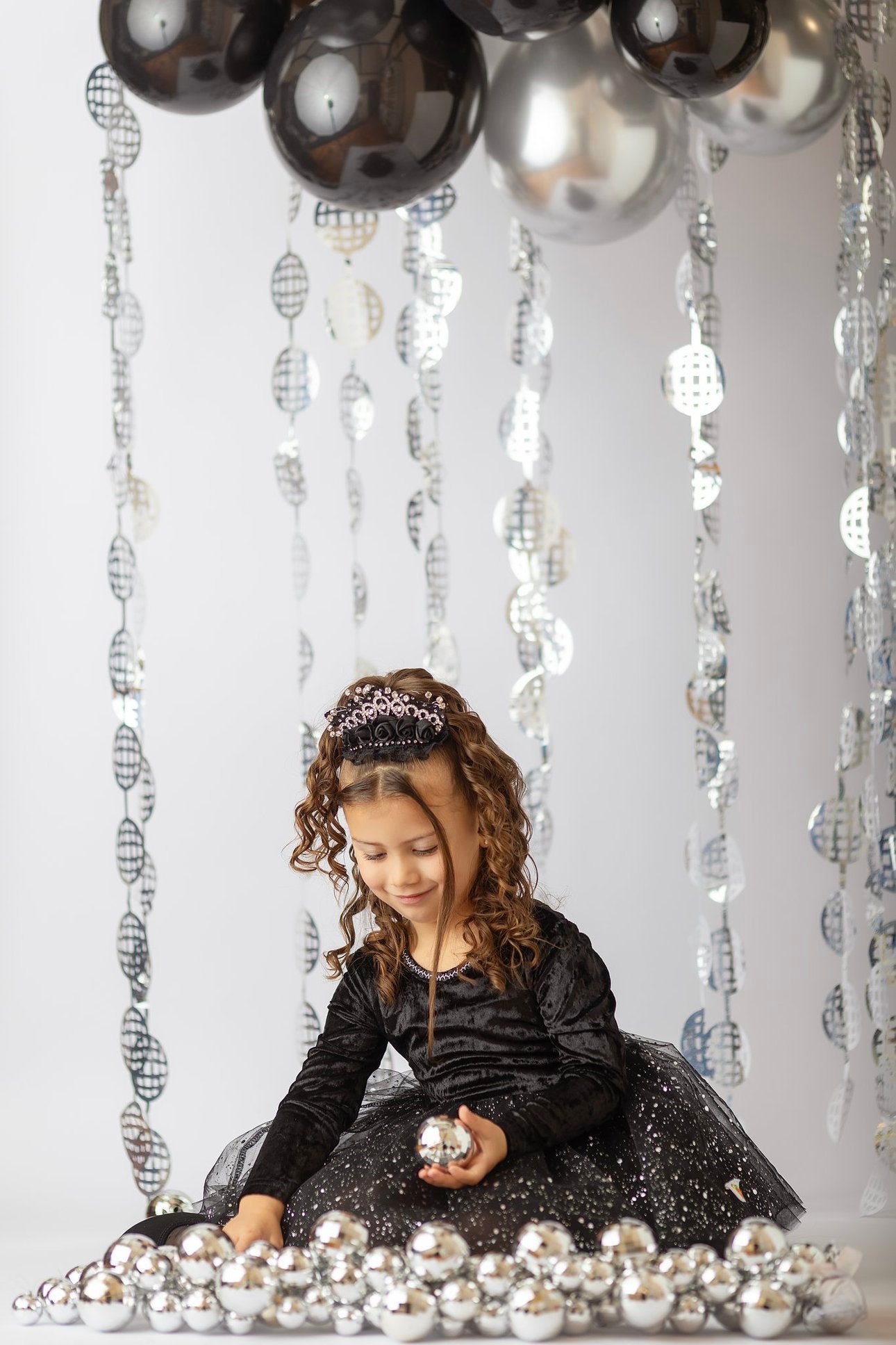 Midnight Sparkle Dress Set