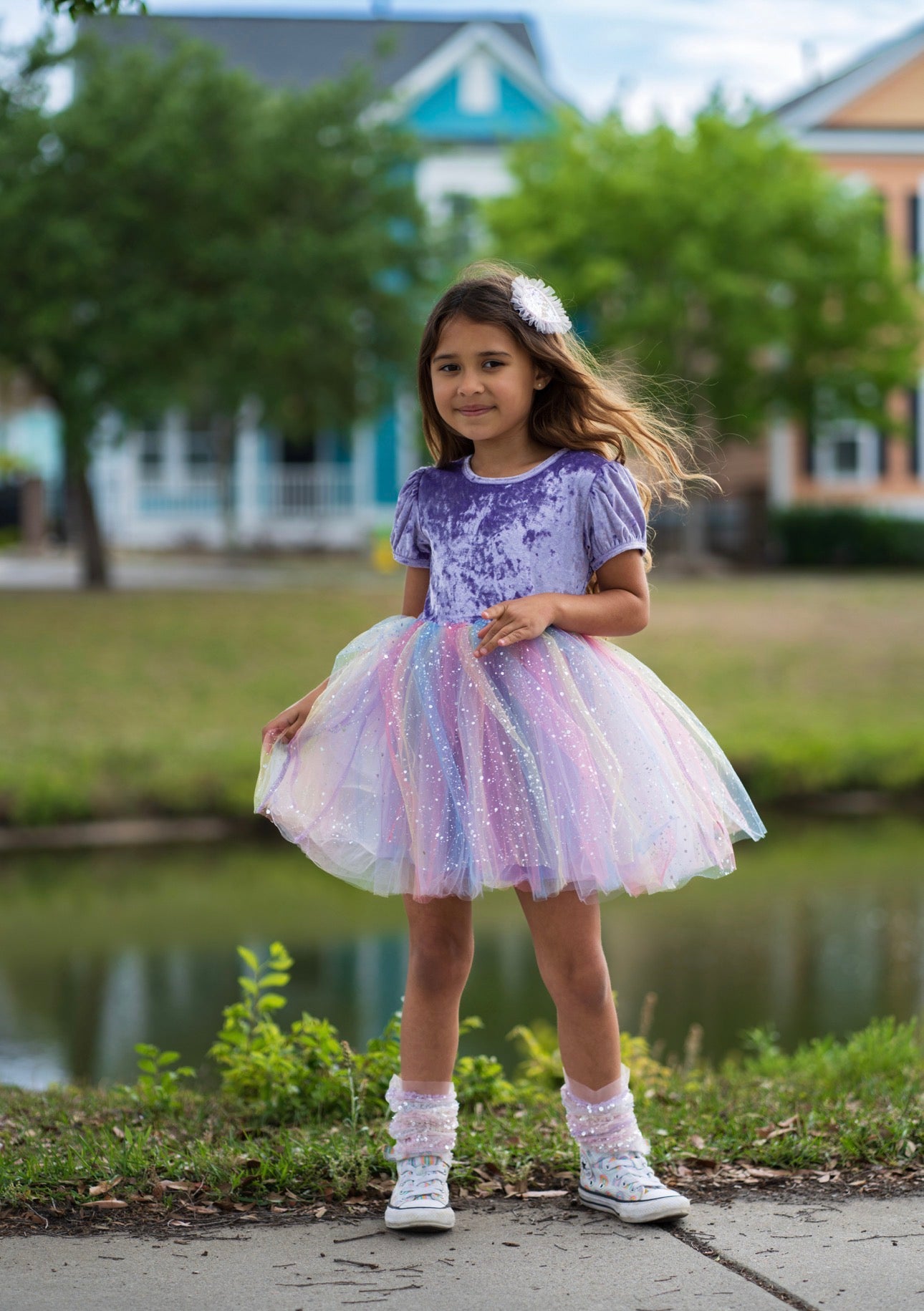Royal Rainbow Dress Set