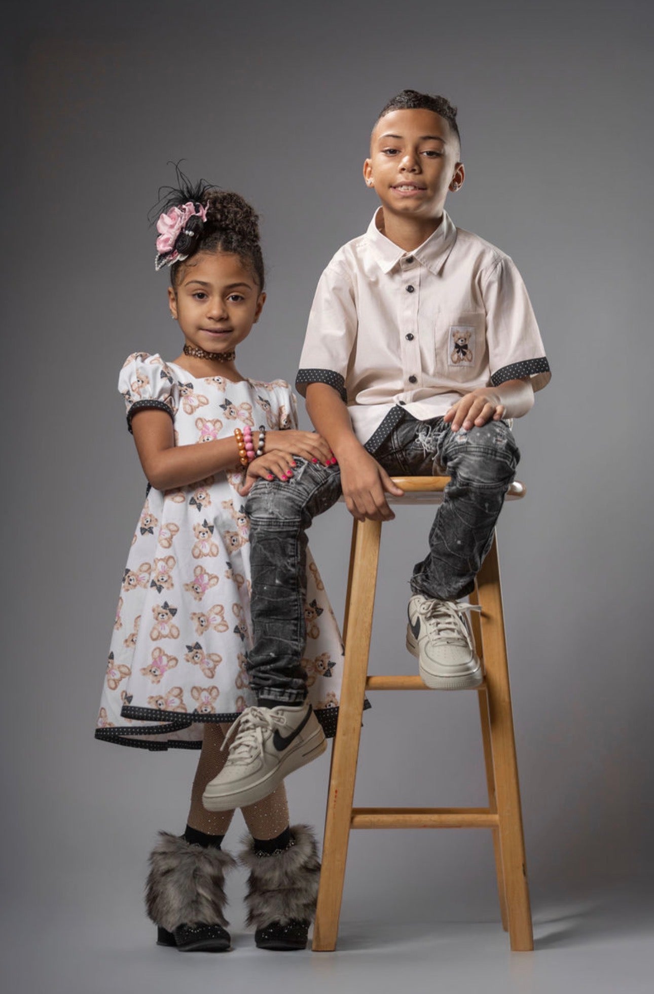 Teddy Beau Button Up