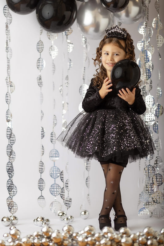 Midnight Sparkle Dress Set