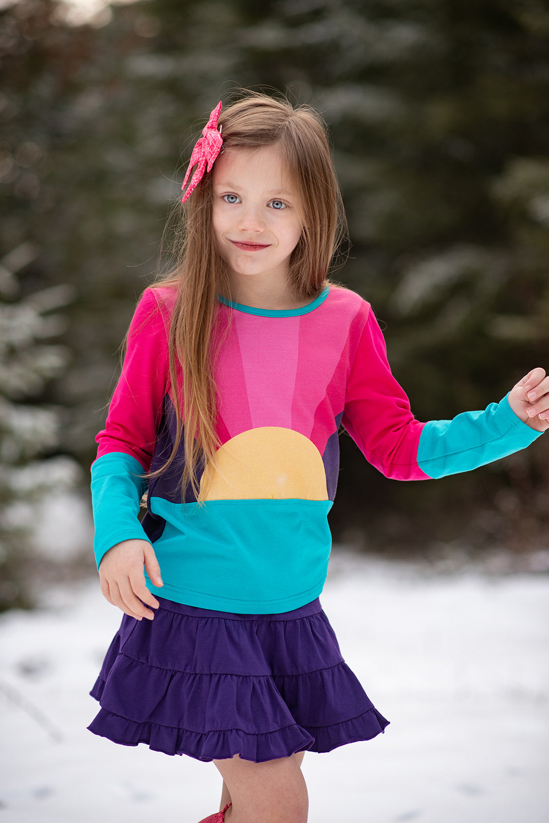 Royal Purple Skort