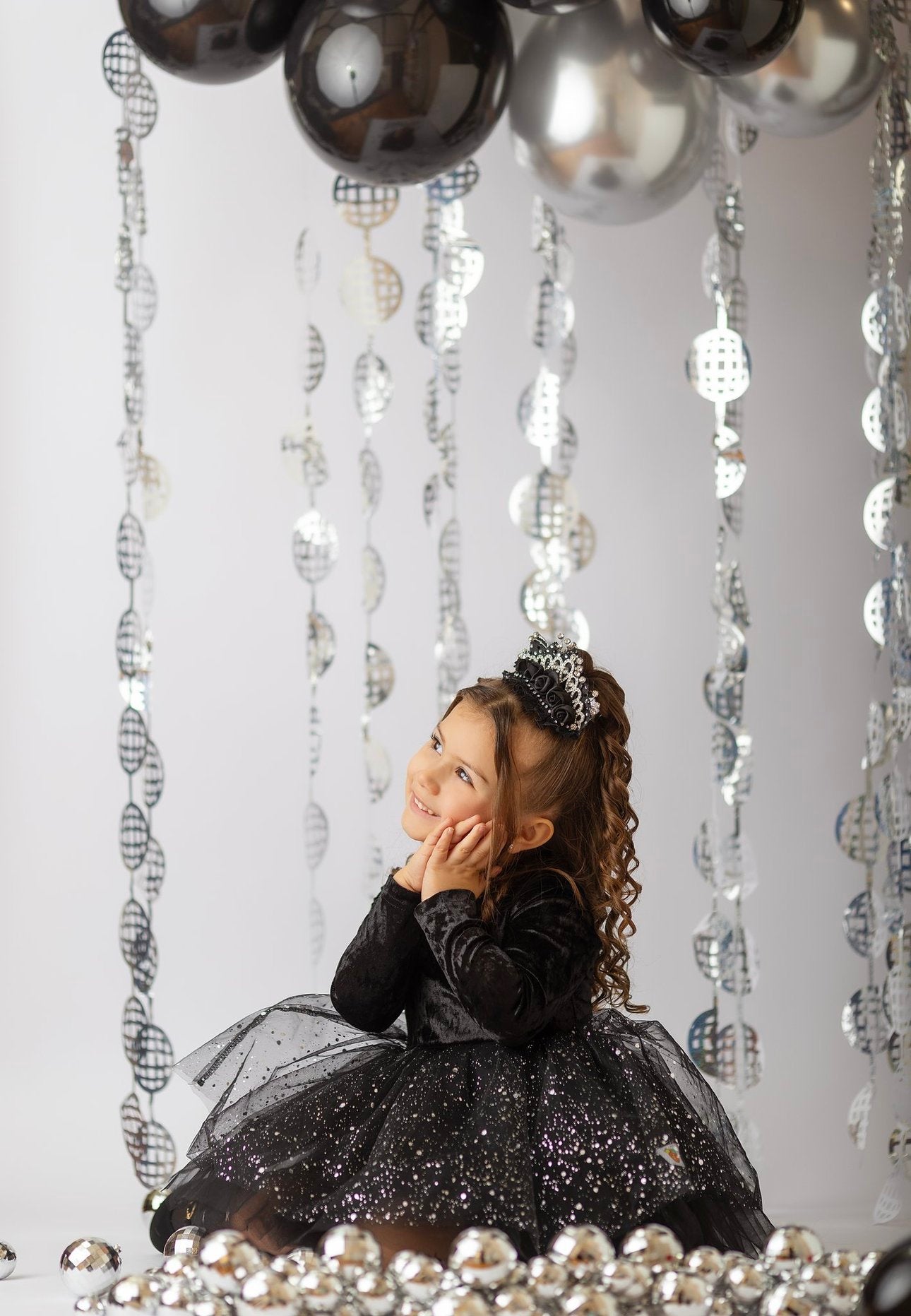 Midnight Sparkle Dress Set