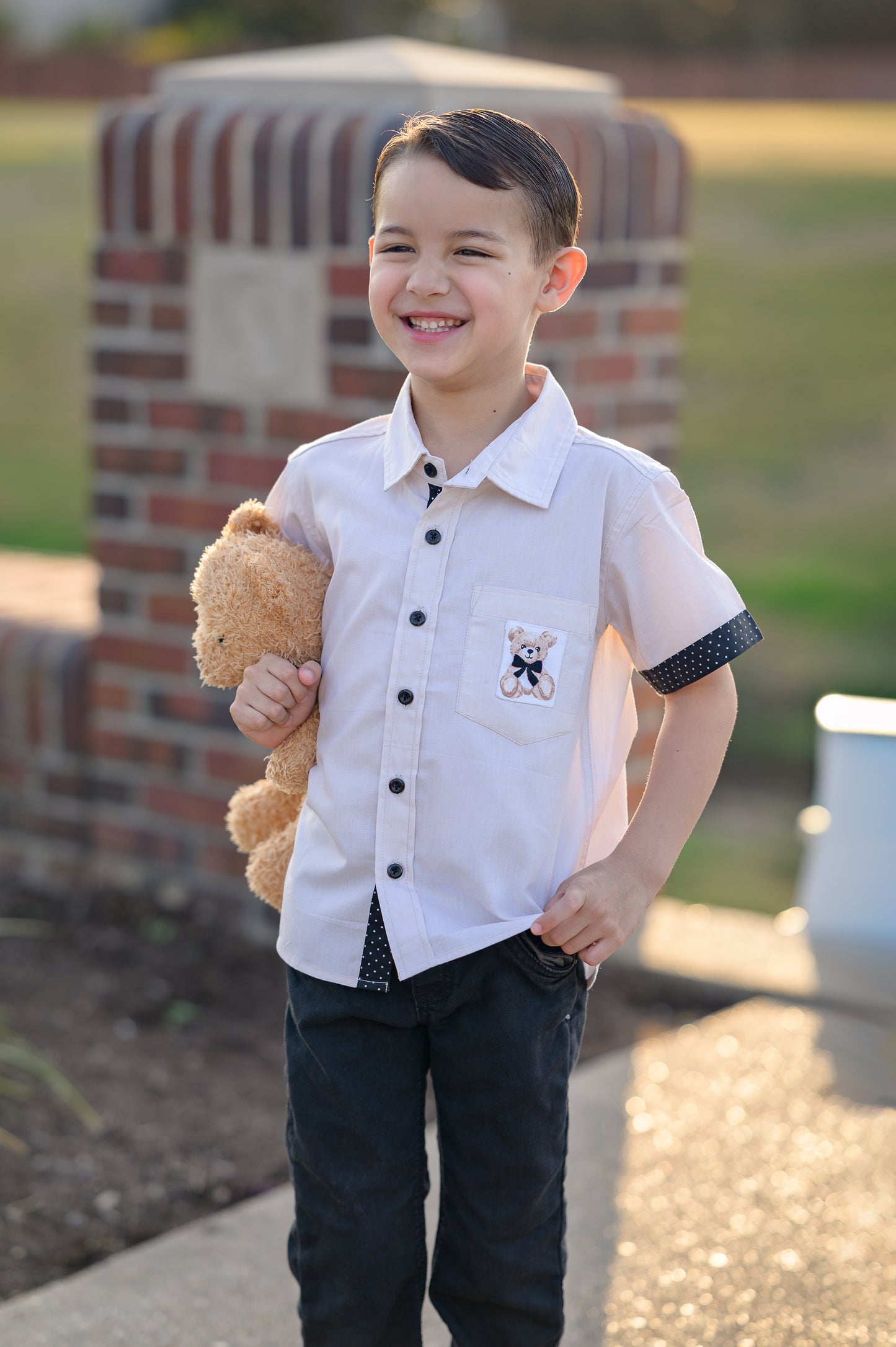 Teddy Beau Button Up