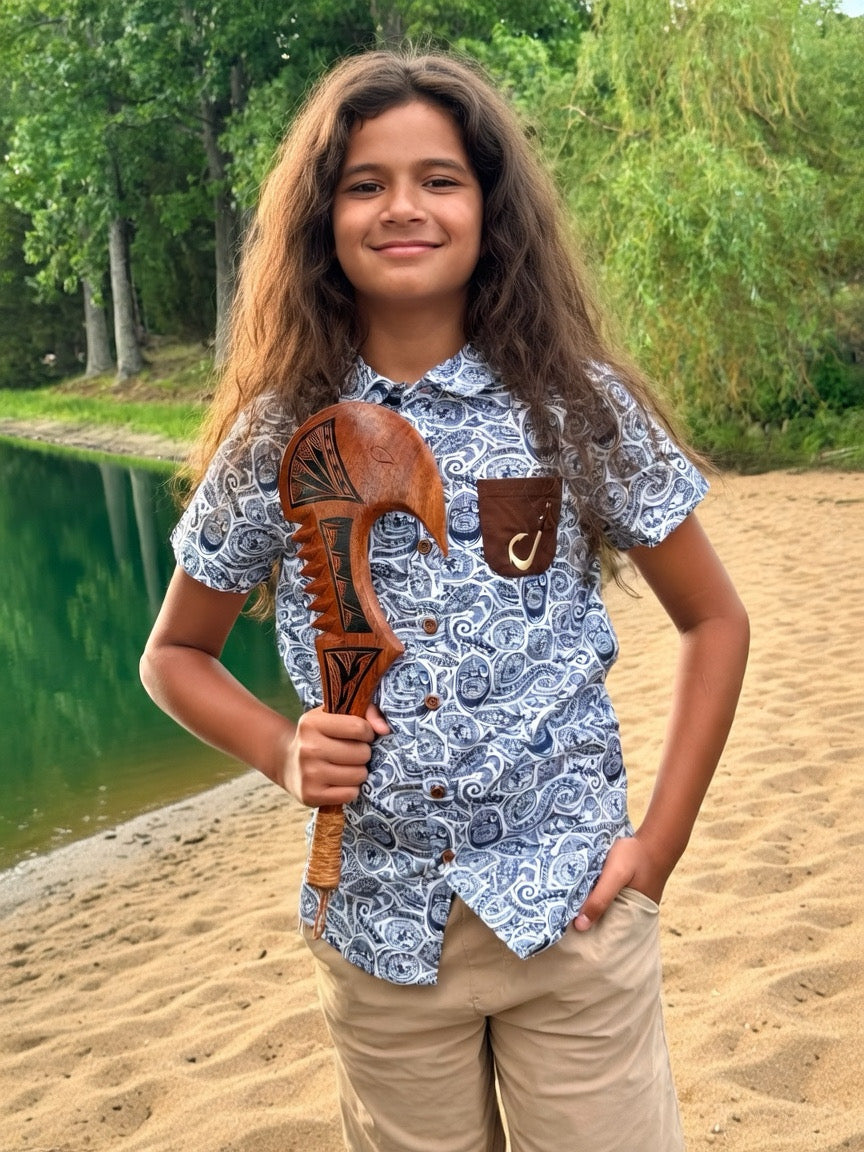 Island Vibes Button-Up Shirt