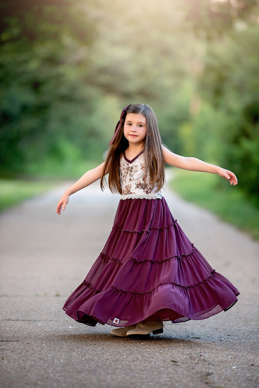 Autumn Ember Maxi Dress