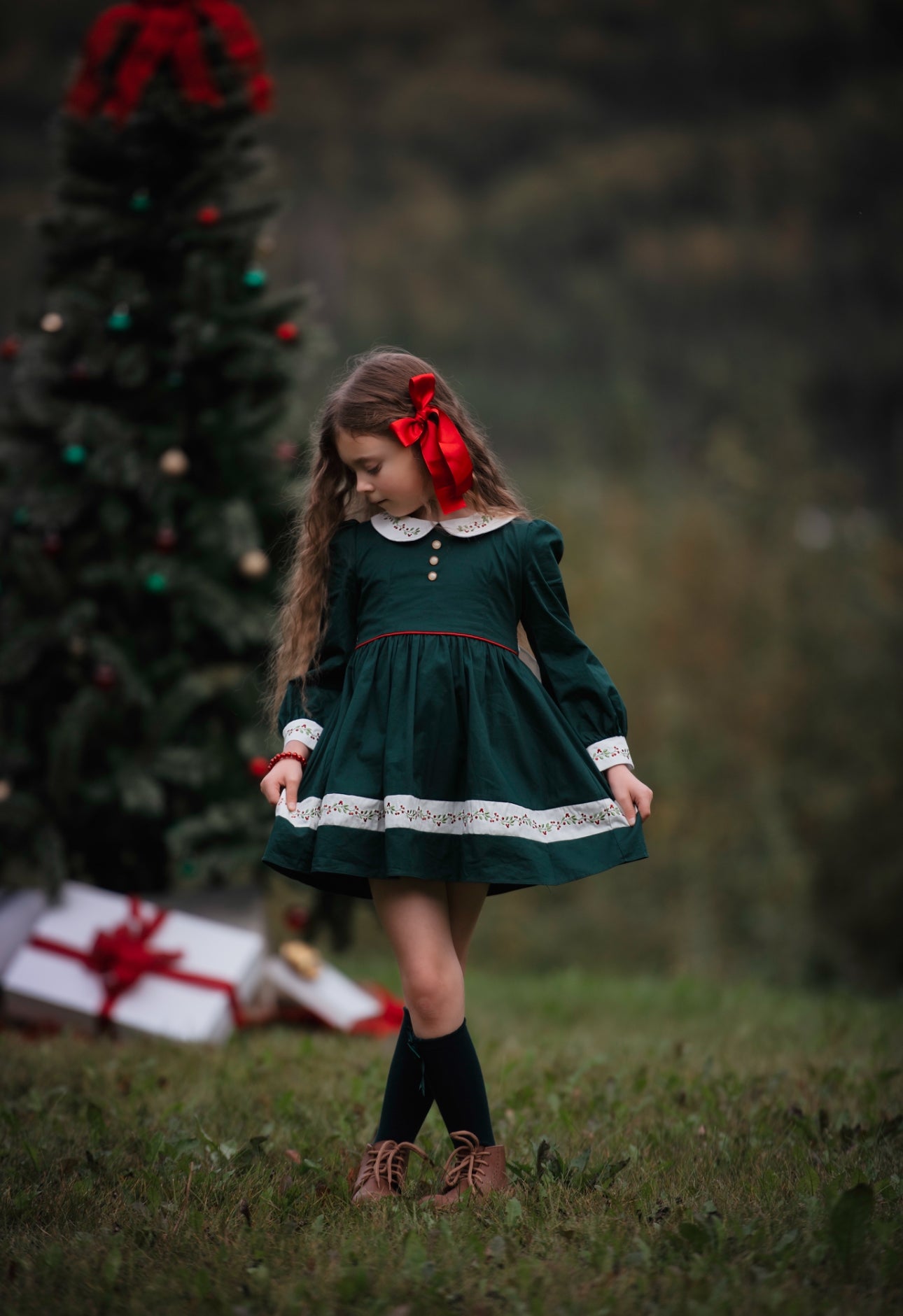 Holly Days Dress Set