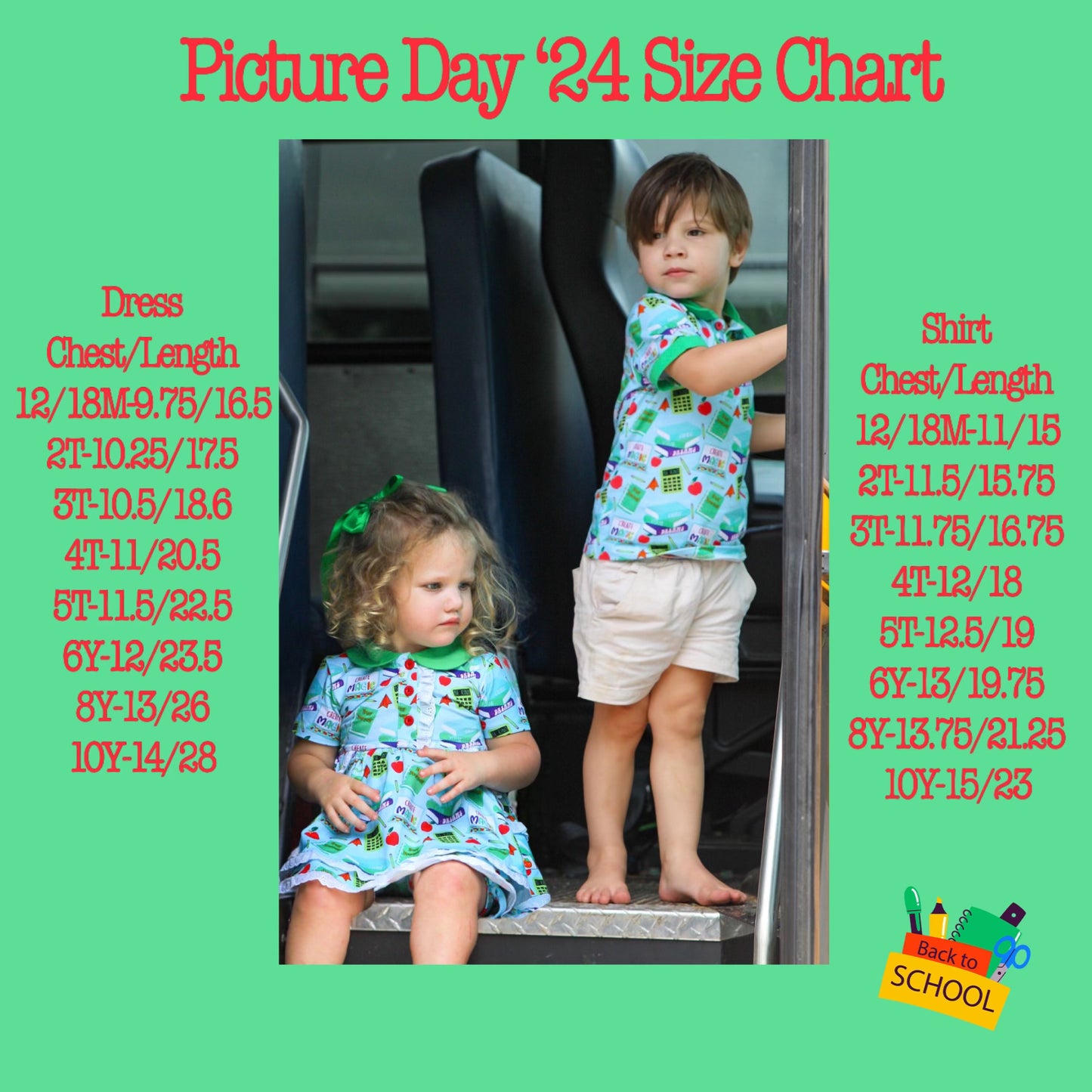 Picture Day Dress Set - 2024