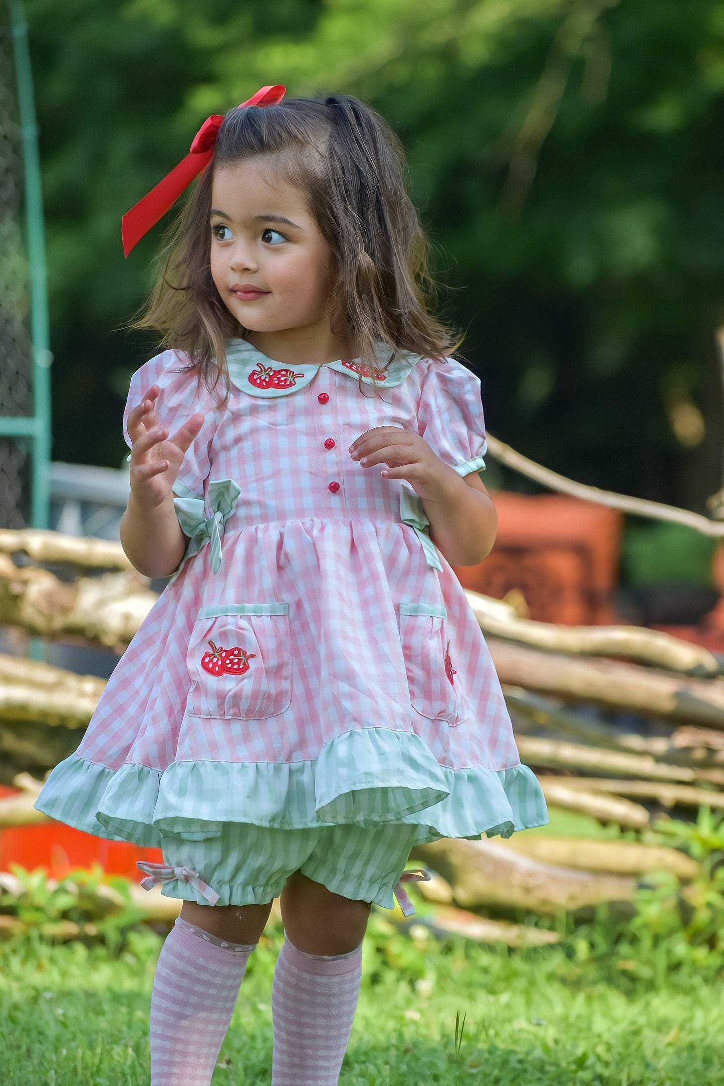 Strawberry Fields Dress Set