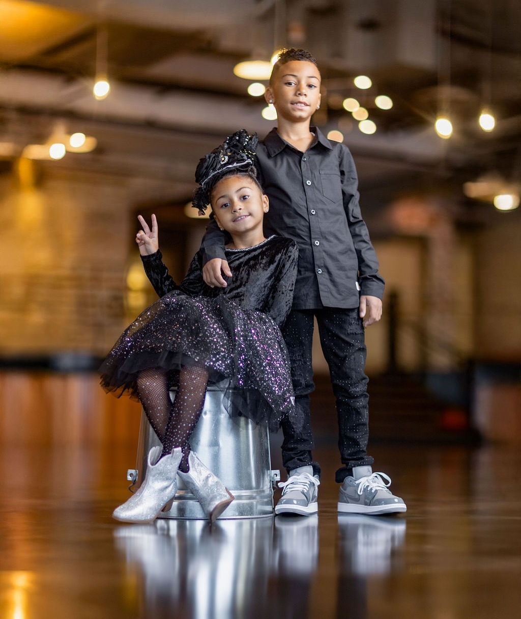 Midnight Classic Black Button-Up Shirt