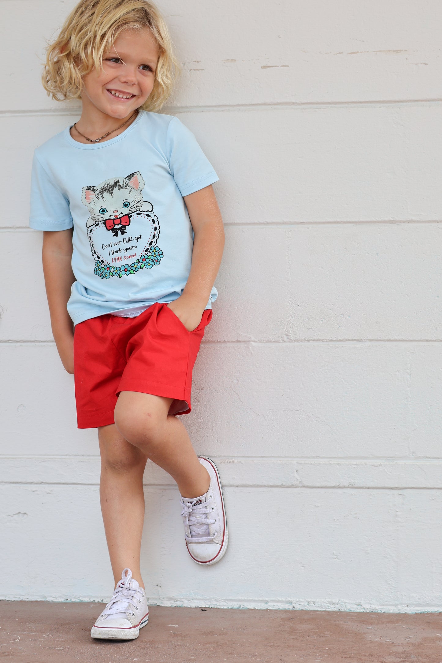 PAWsome Shirt and Shorts Set