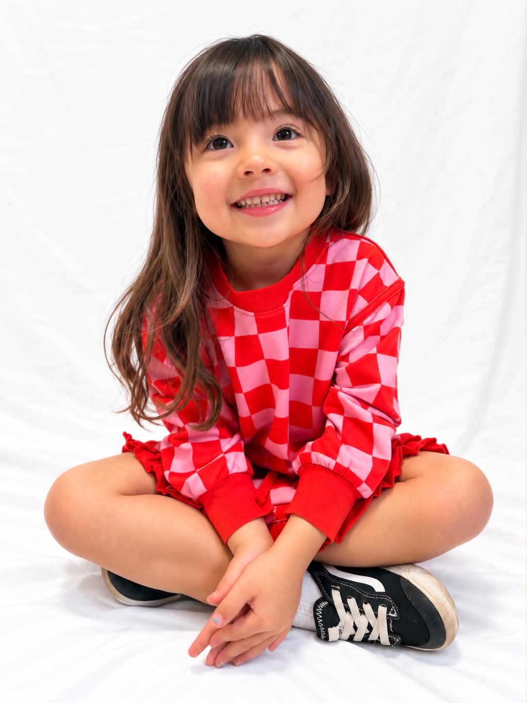 Checkmate Pink/Red Top & Skort