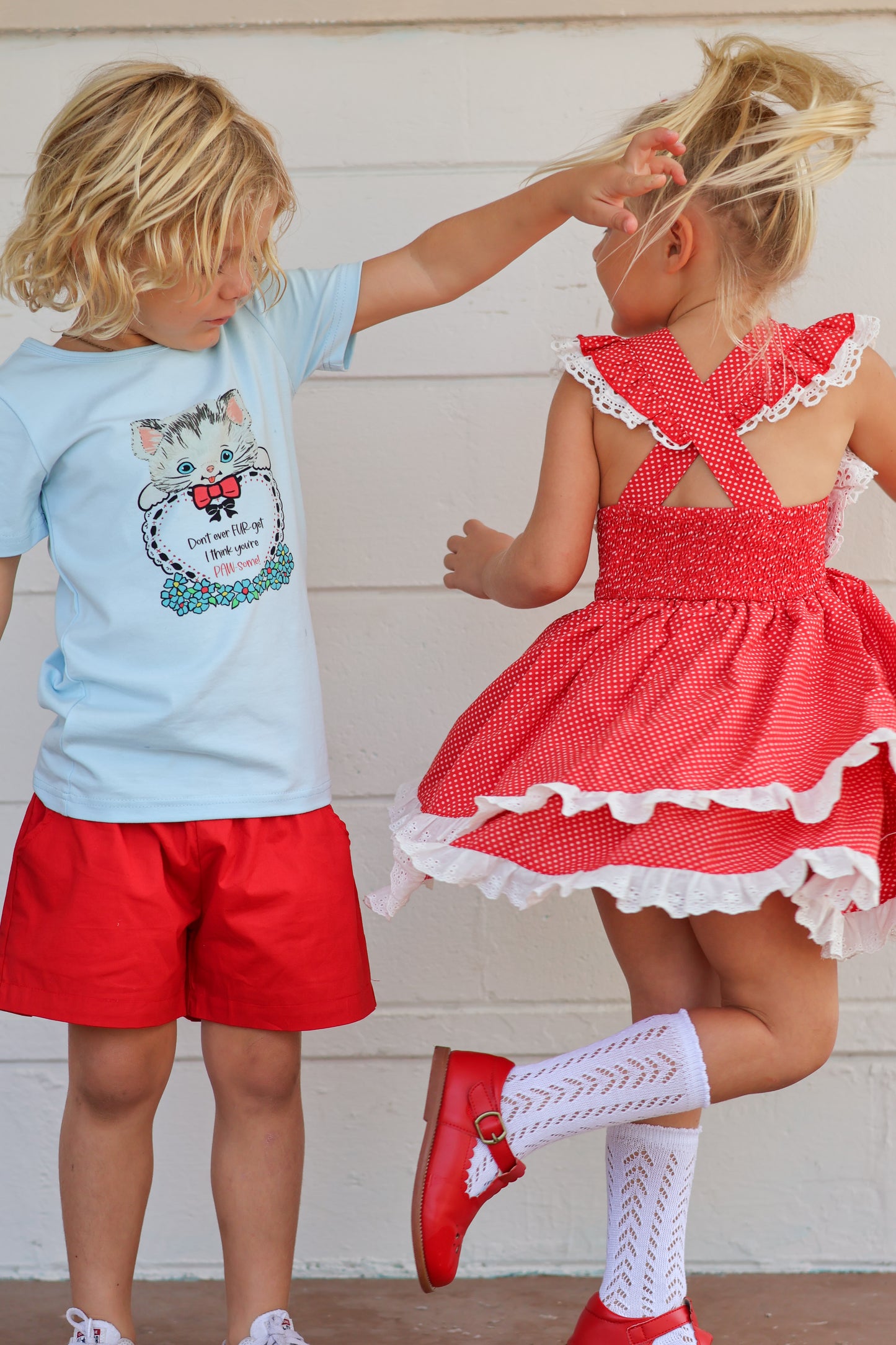 PAWsome Shirt and Shorts Set