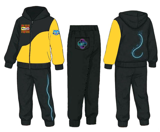 Rumi Black & Yellow Takedown Tracksuit